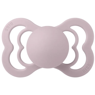 Соска-пустышка силиконовая 6-36 месяцев BIBS Supreme Silicone Dusky Lilac 610267 1